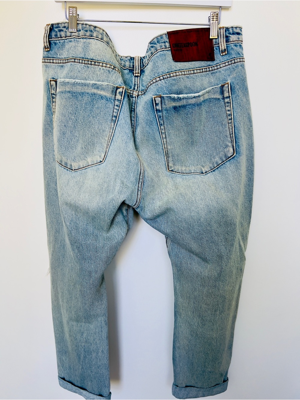 One Teaspoon Distressed women’s Blue denim Jeans - Picture 5 of 5